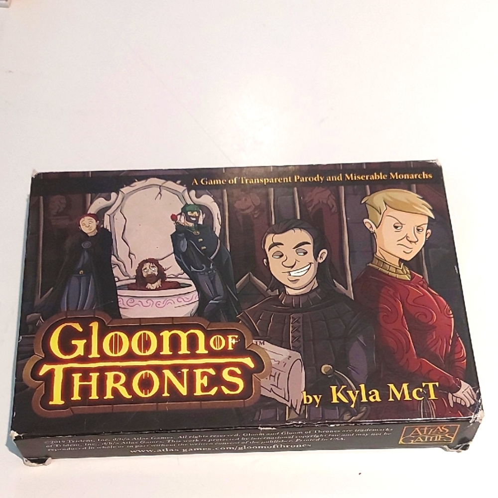 Gloom of Thrones Card Game